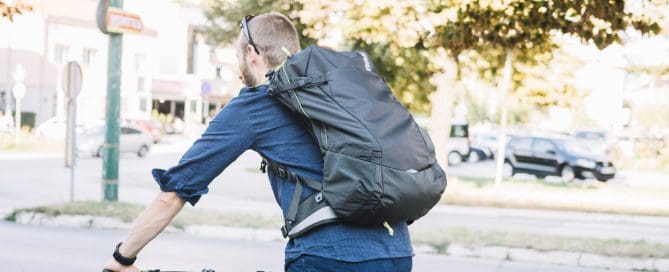 Man riding bike pain reprocessing therapy